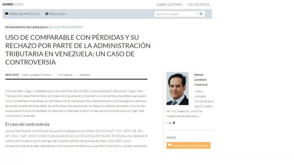 NLC Asesoría en la revista Expert Guides